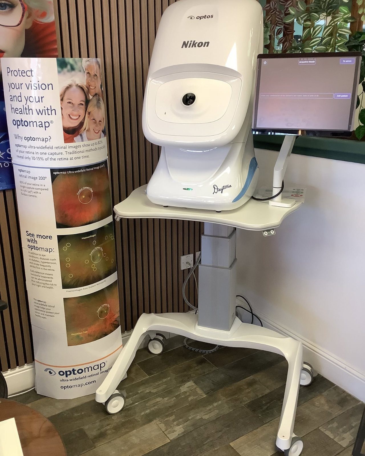 Our optomap ultra-widefield retinal imaging system