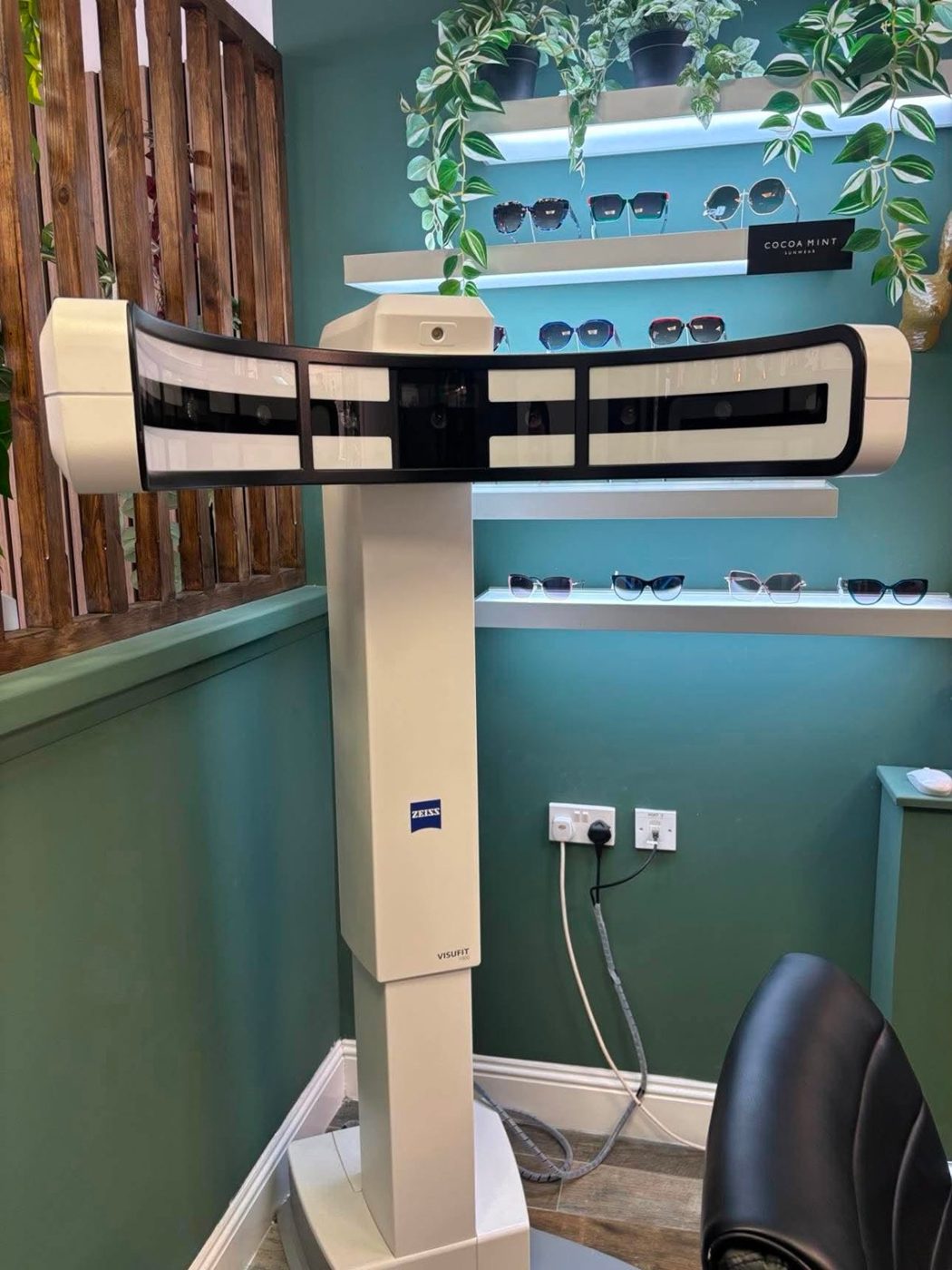 The ZEISS VISUFIT 1000 in our dispensing area